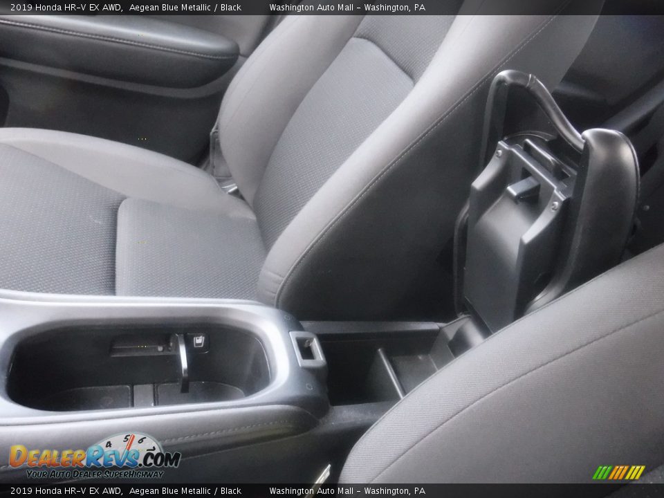 2019 Honda HR-V EX AWD Aegean Blue Metallic / Black Photo #27