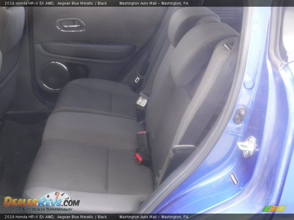 2019 Honda HR-V EX AWD Aegean Blue Metallic / Black Photo #28