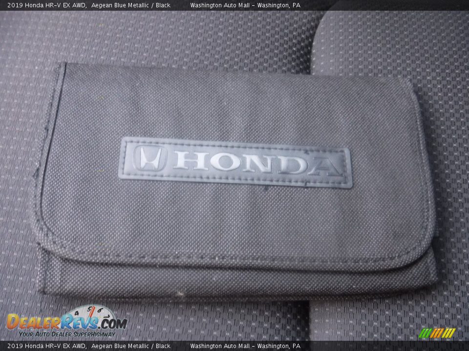 2019 Honda HR-V EX AWD Aegean Blue Metallic / Black Photo #30