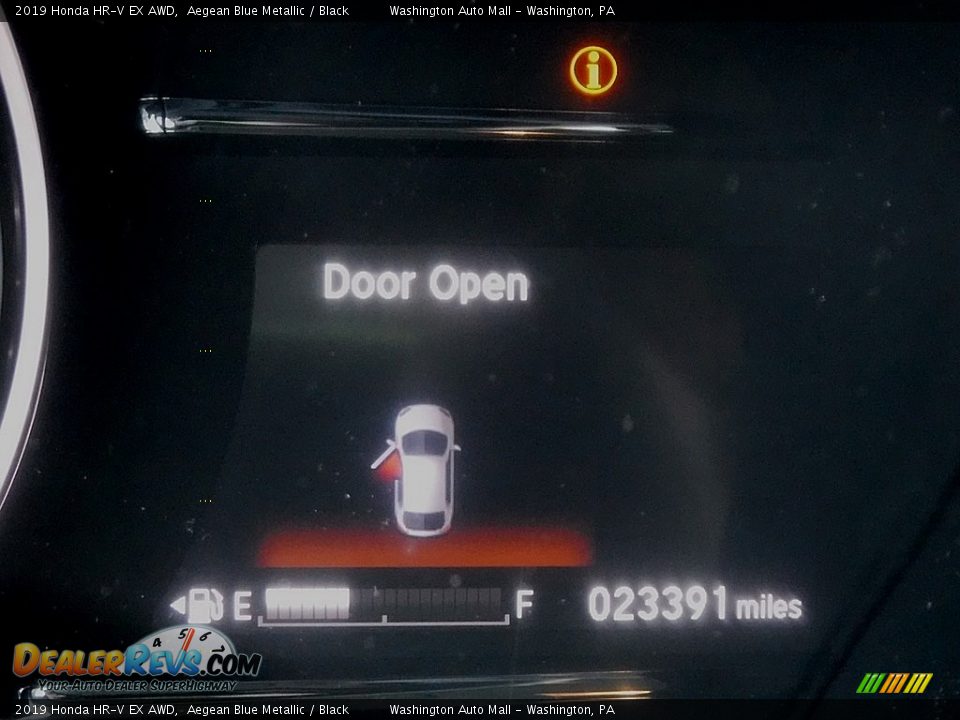2019 Honda HR-V EX AWD Aegean Blue Metallic / Black Photo #32