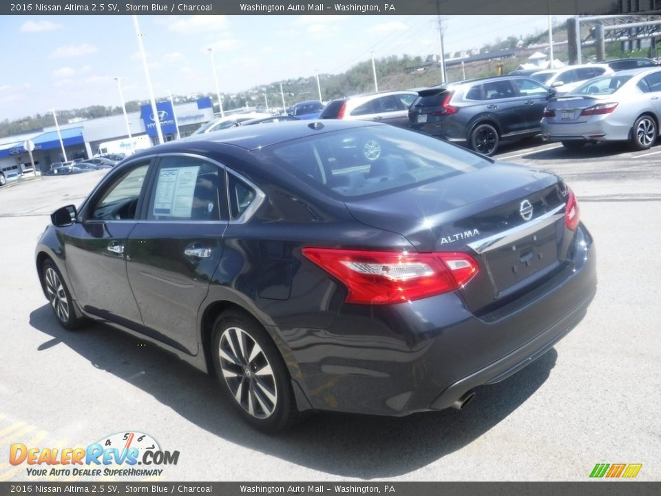 2016 Nissan Altima 2.5 SV Storm Blue / Charcoal Photo #8