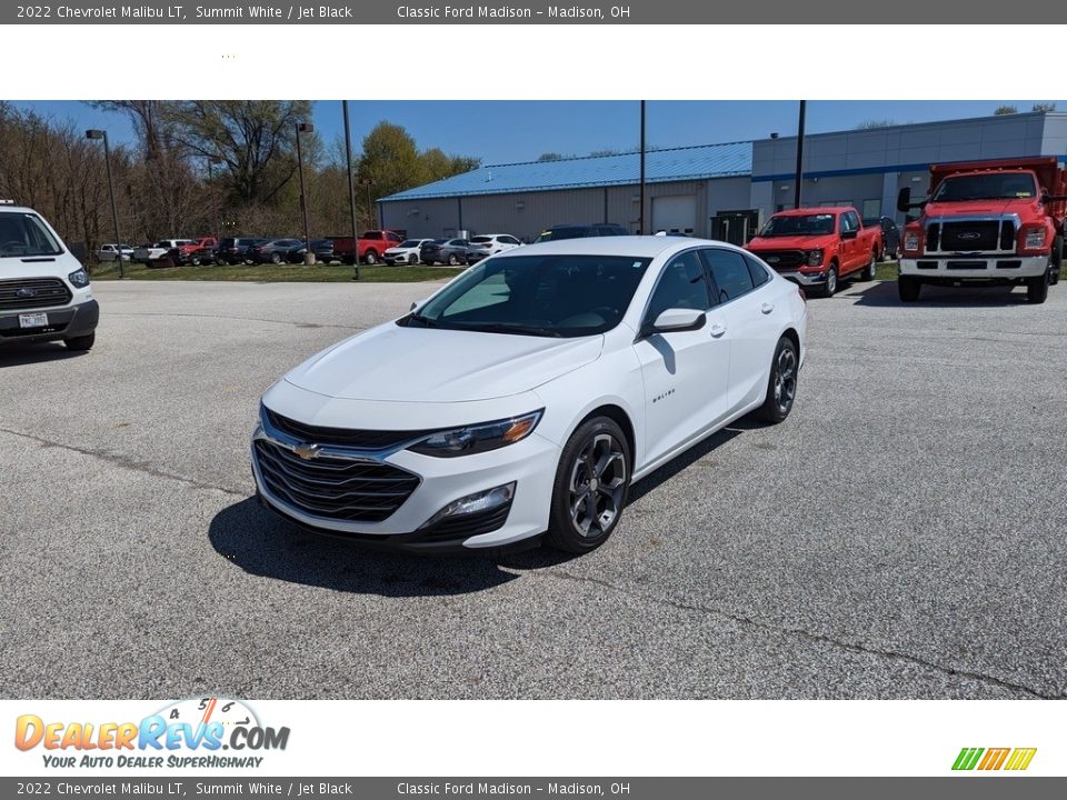 2022 Chevrolet Malibu LT Summit White / Jet Black Photo #1