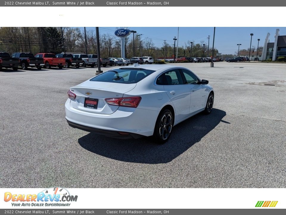 2022 Chevrolet Malibu LT Summit White / Jet Black Photo #5