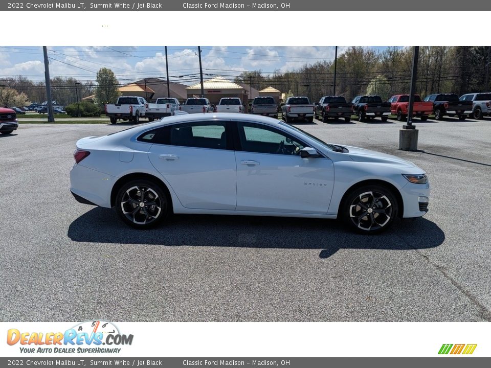 2022 Chevrolet Malibu LT Summit White / Jet Black Photo #6
