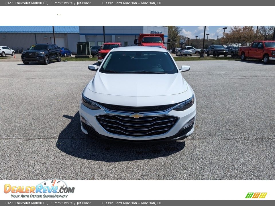 2022 Chevrolet Malibu LT Summit White / Jet Black Photo #8