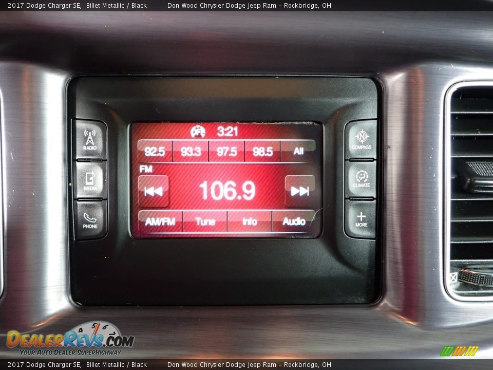 2017 Dodge Charger SE Billet Metallic / Black Photo #2