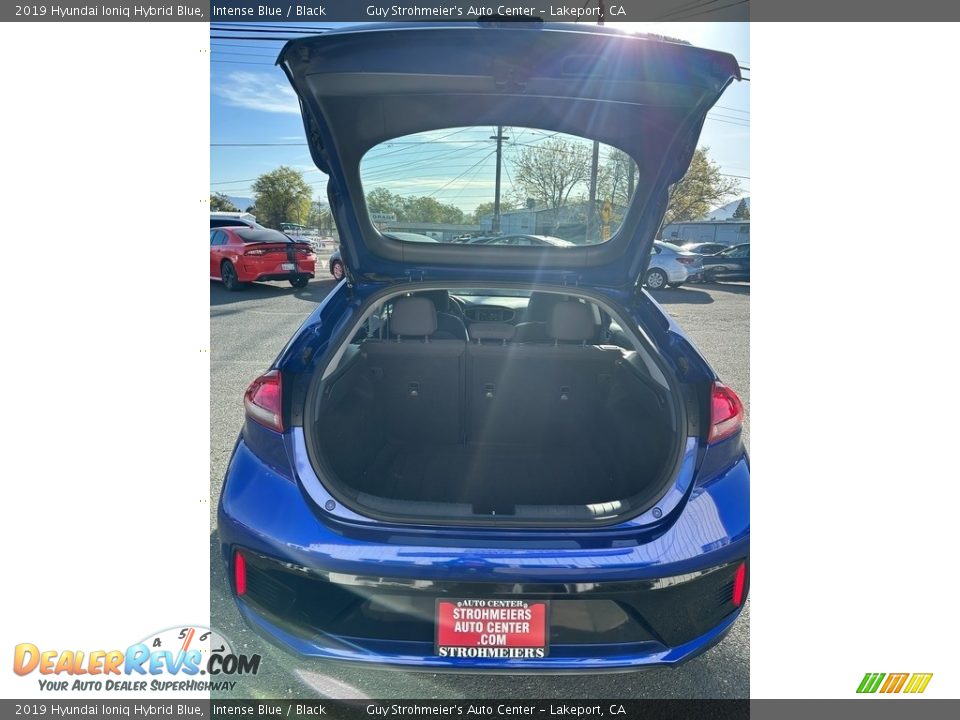 2019 Hyundai Ioniq Hybrid Blue Intense Blue / Black Photo #7