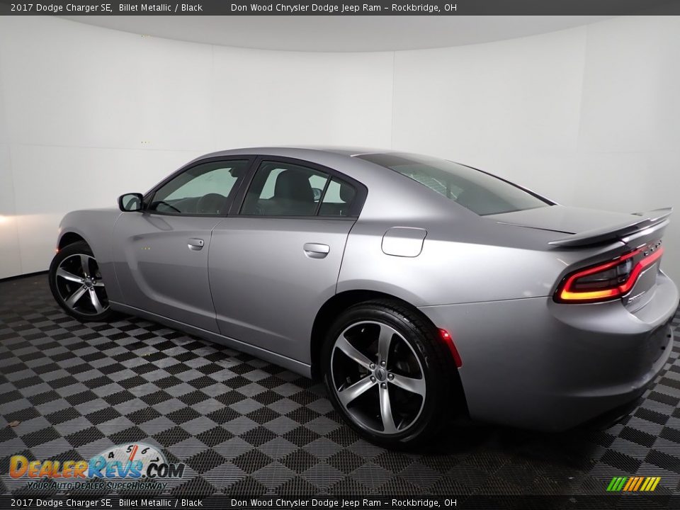 2017 Dodge Charger SE Billet Metallic / Black Photo #5
