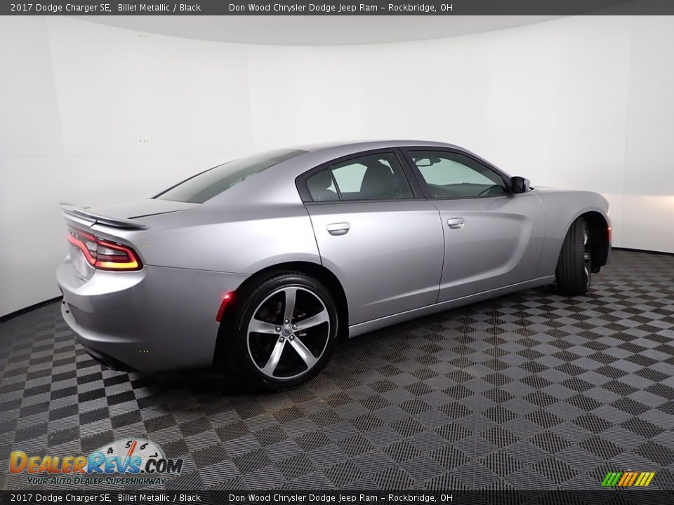 2017 Dodge Charger SE Billet Metallic / Black Photo #8