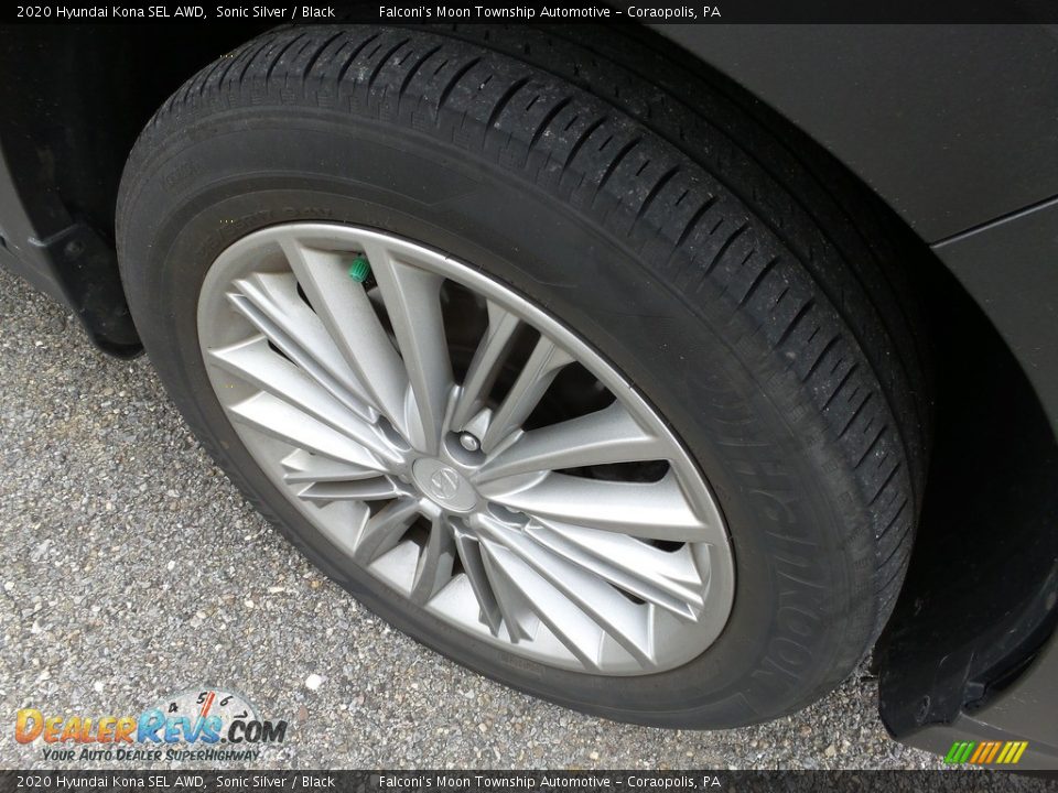 2020 Hyundai Kona SEL AWD Sonic Silver / Black Photo #5