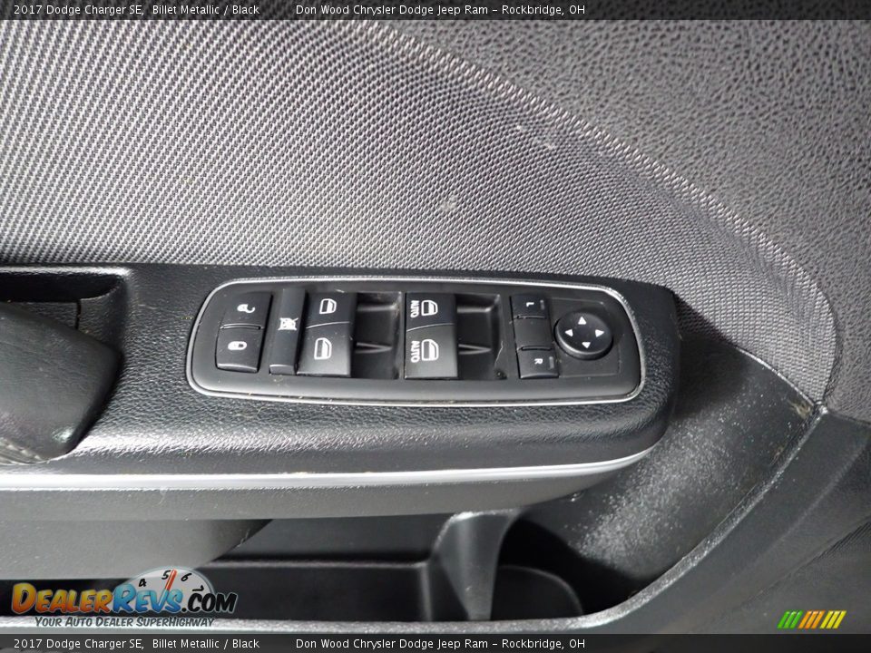 2017 Dodge Charger SE Billet Metallic / Black Photo #10