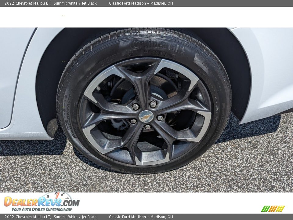 2022 Chevrolet Malibu LT Summit White / Jet Black Photo #21
