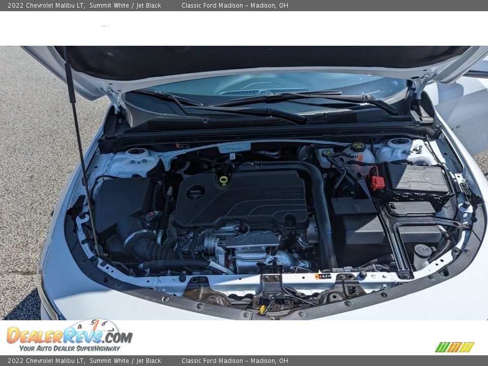 2022 Chevrolet Malibu LT Summit White / Jet Black Photo #22