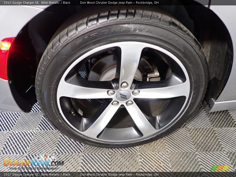 2017 Dodge Charger SE Billet Metallic / Black Photo #25