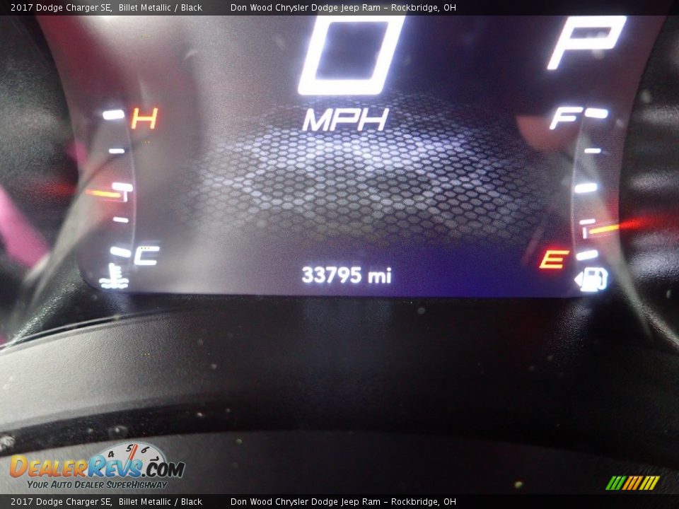 2017 Dodge Charger SE Billet Metallic / Black Photo #27