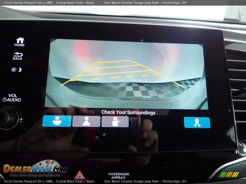 2019 Honda Passport EX-L AWD Crystal Black Pearl / Black Photo #3