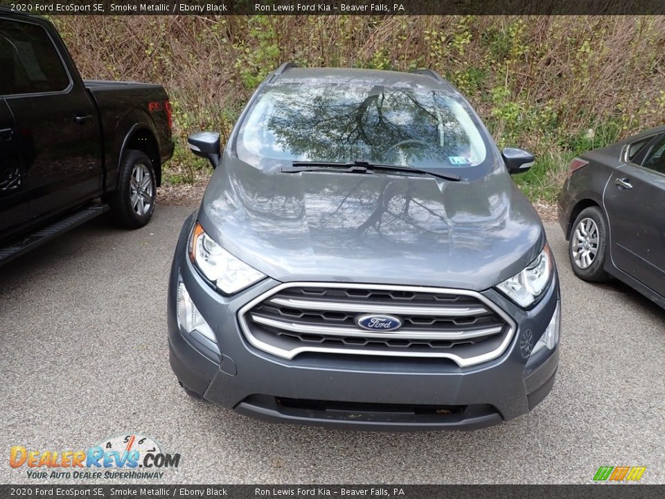 2020 Ford EcoSport SE Smoke Metallic / Ebony Black Photo #2