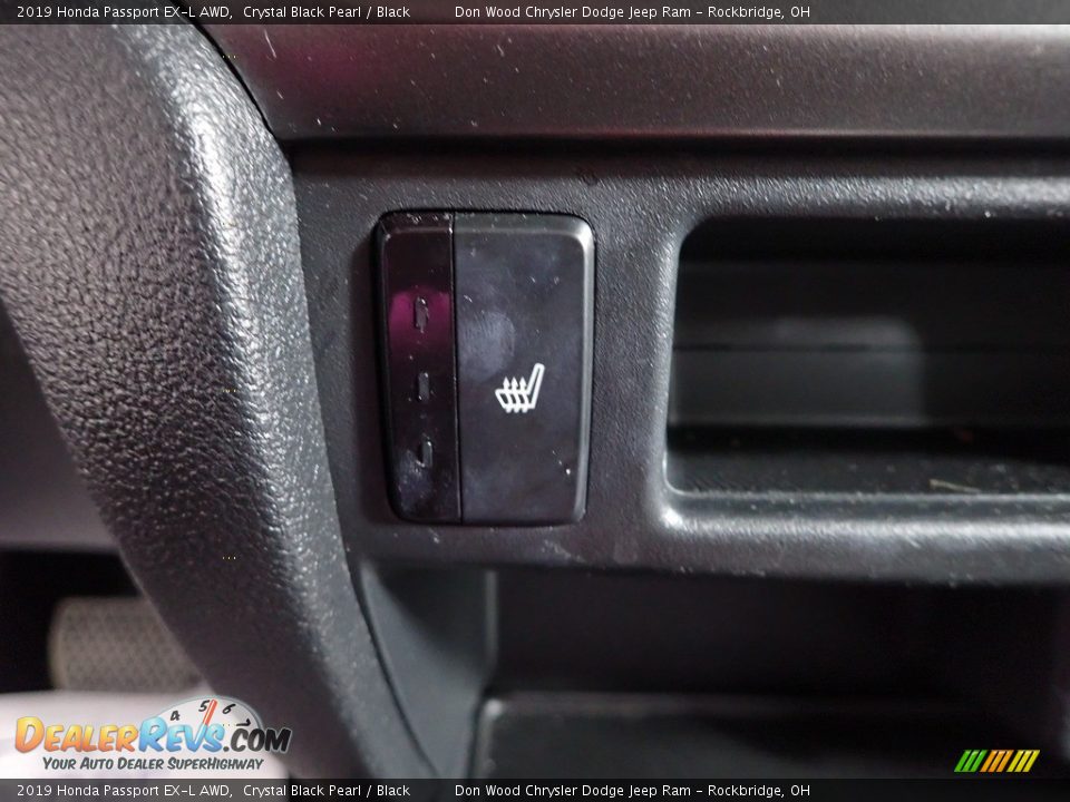 2019 Honda Passport EX-L AWD Crystal Black Pearl / Black Photo #5