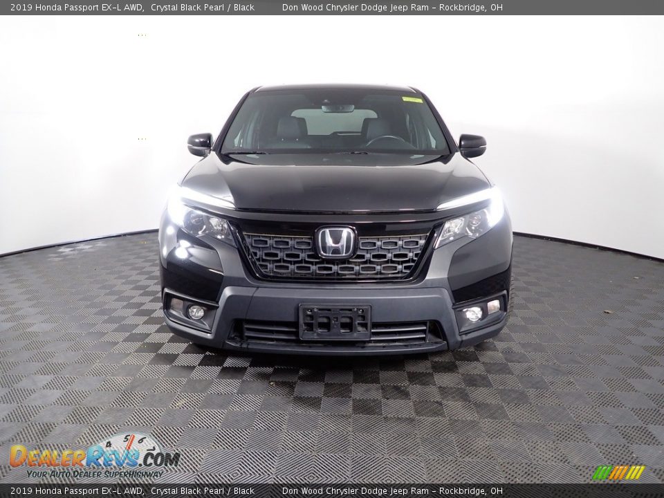 2019 Honda Passport EX-L AWD Crystal Black Pearl / Black Photo #6