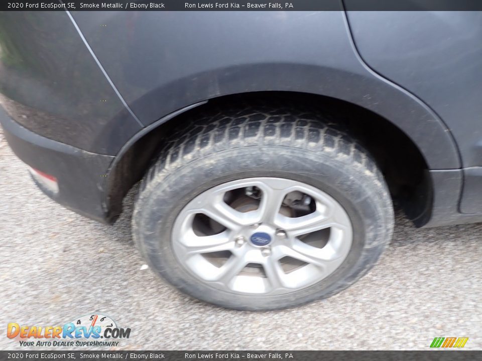 2020 Ford EcoSport SE Smoke Metallic / Ebony Black Photo #5