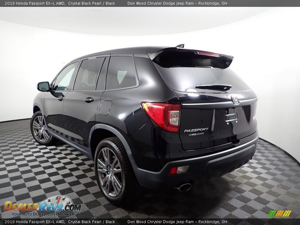 2019 Honda Passport EX-L AWD Crystal Black Pearl / Black Photo #8