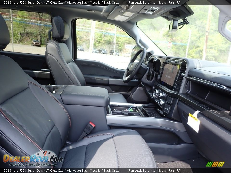 Front Seat of 2023 Ford F250 Super Duty XLT Crew Cab 4x4 Photo #15