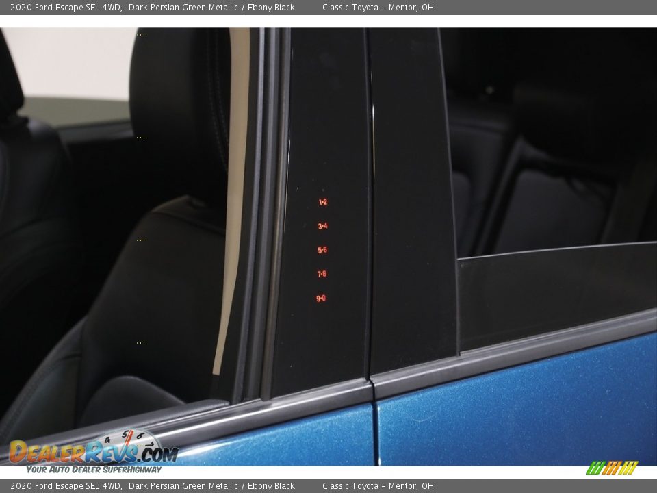 2020 Ford Escape SEL 4WD Dark Persian Green Metallic / Ebony Black Photo #4