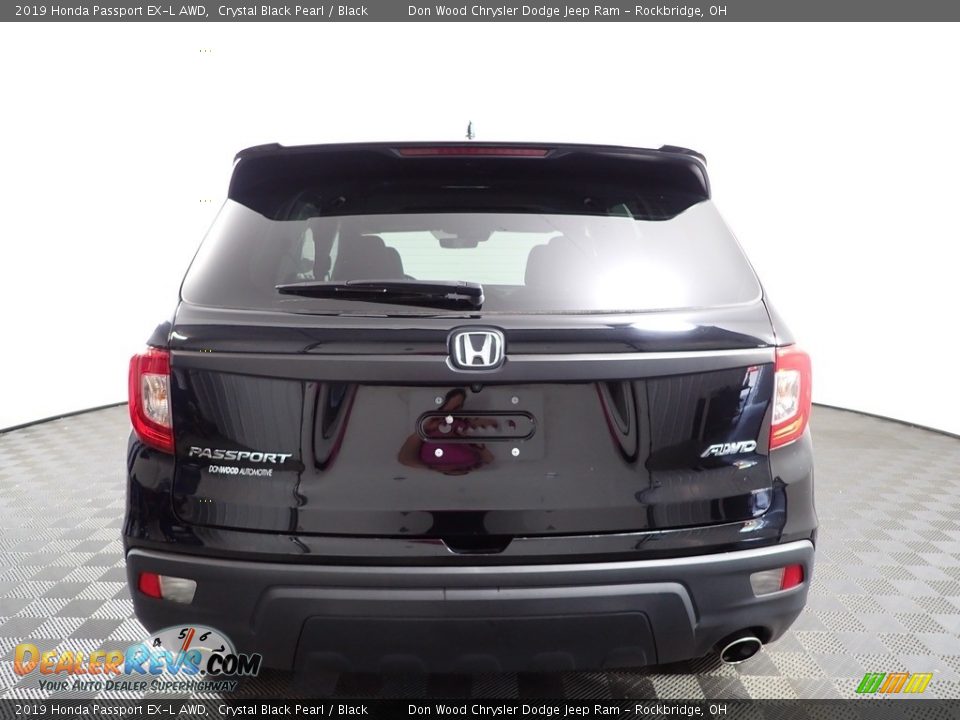2019 Honda Passport EX-L AWD Crystal Black Pearl / Black Photo #9