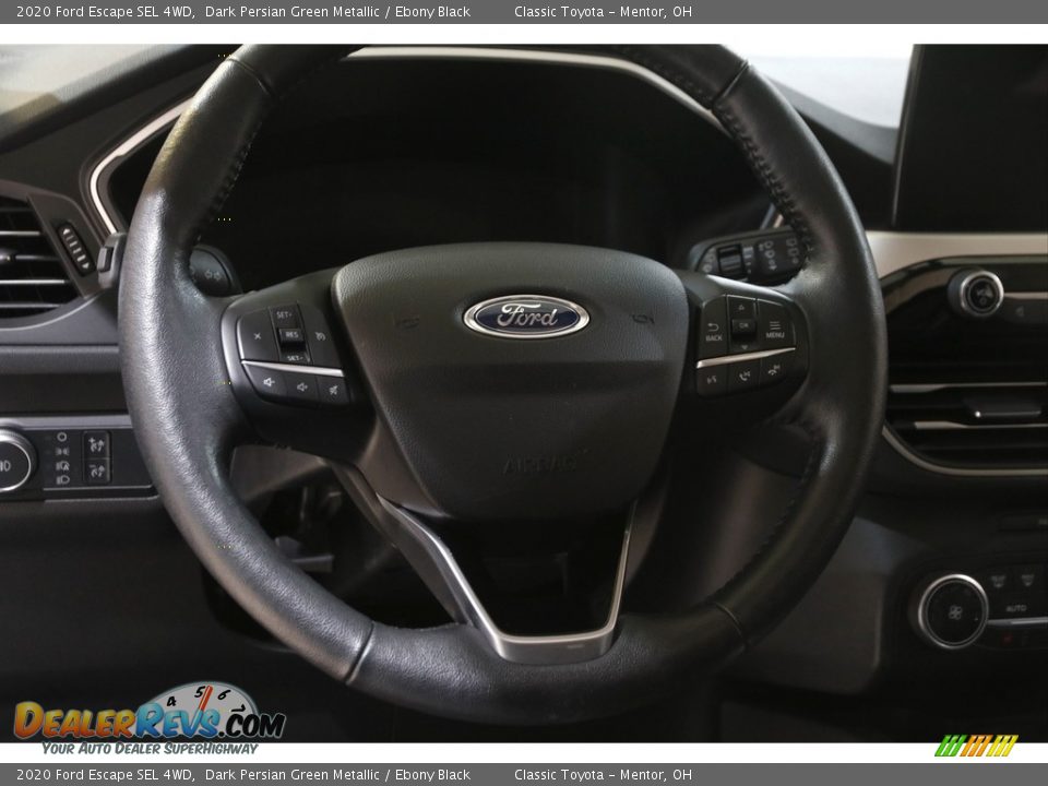 2020 Ford Escape SEL 4WD Dark Persian Green Metallic / Ebony Black Photo #8