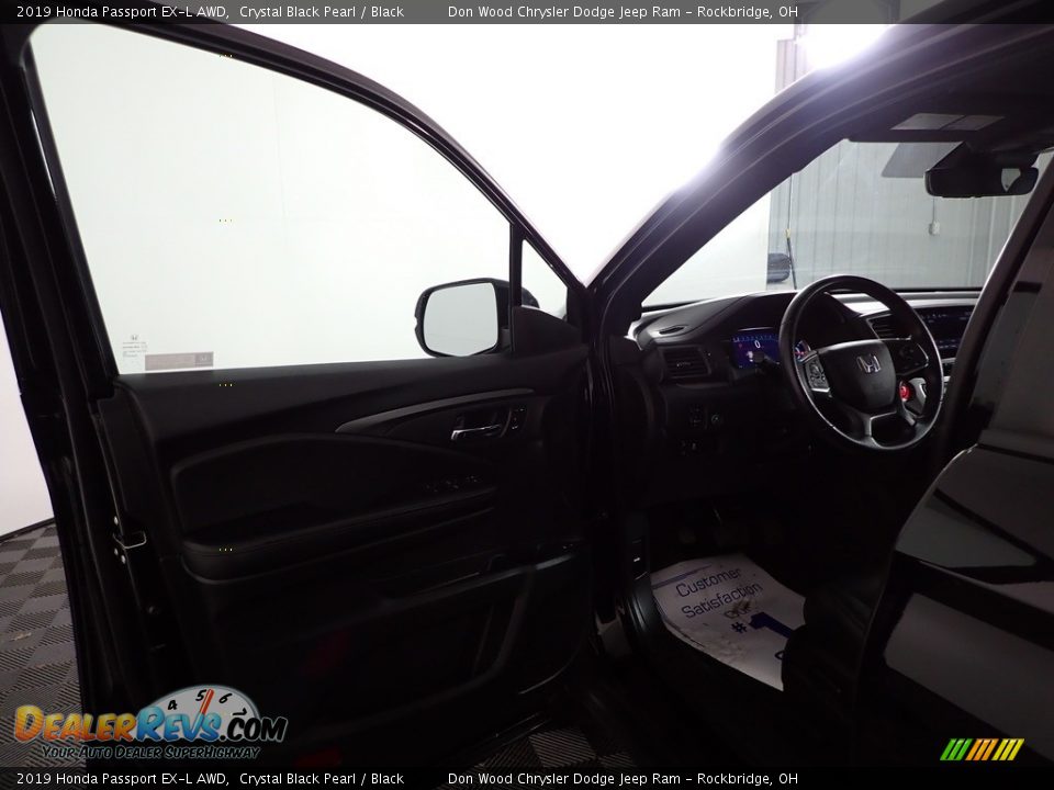 2019 Honda Passport EX-L AWD Crystal Black Pearl / Black Photo #12