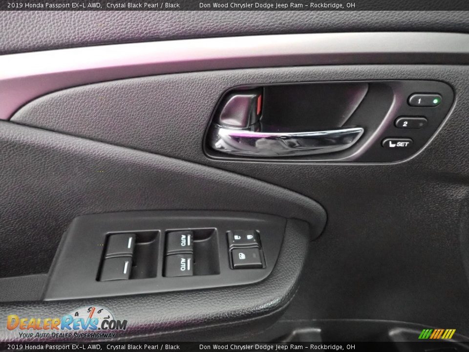 2019 Honda Passport EX-L AWD Crystal Black Pearl / Black Photo #13