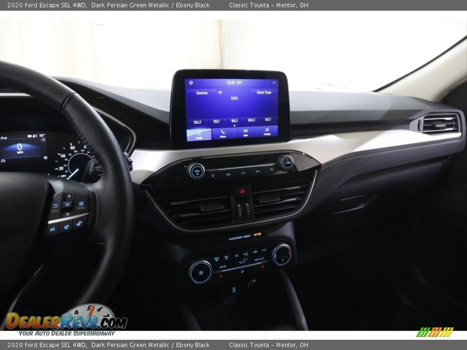 2020 Ford Escape SEL 4WD Dark Persian Green Metallic / Ebony Black Photo #10