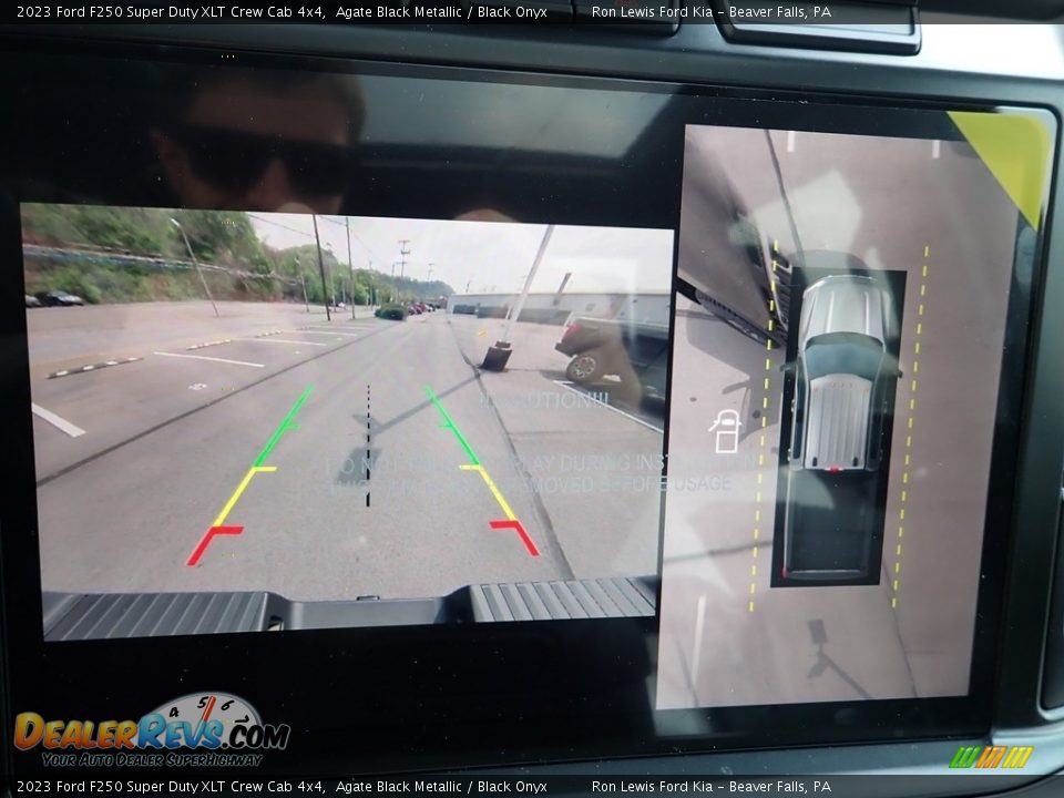 2023 Ford F250 Super Duty XLT Crew Cab 4x4 Agate Black Metallic / Black Onyx Photo #22