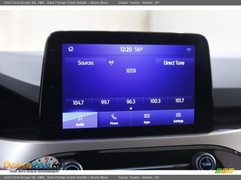 2020 Ford Escape SEL 4WD Dark Persian Green Metallic / Ebony Black Photo #11