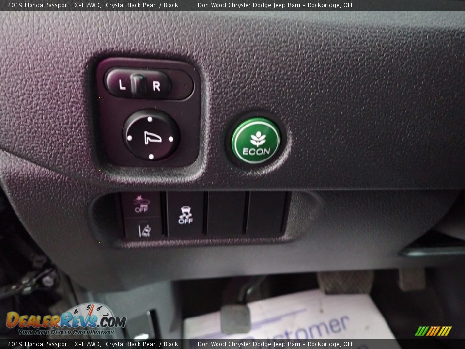 2019 Honda Passport EX-L AWD Crystal Black Pearl / Black Photo #16