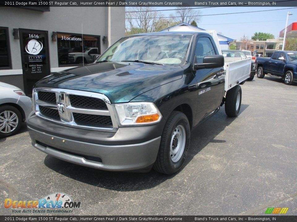 2011 Dodge Ram 1500 ST Regular Cab Hunter Green Pearl / Dark Slate Gray/Medium Graystone Photo #2