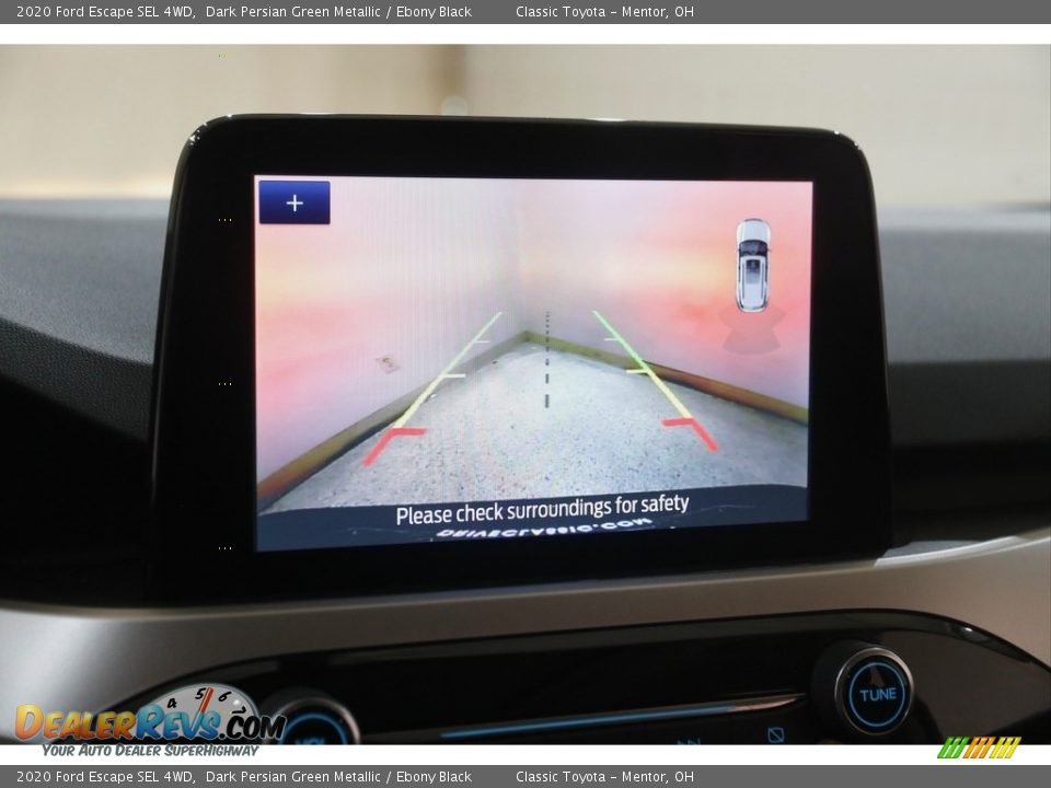 2020 Ford Escape SEL 4WD Dark Persian Green Metallic / Ebony Black Photo #13