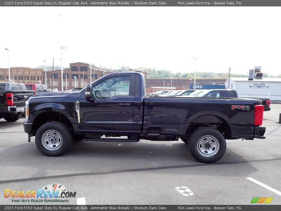 Antimatter Blue Metallic 2023 Ford F350 Super Duty XL Regular Cab 4x4 Photo #5