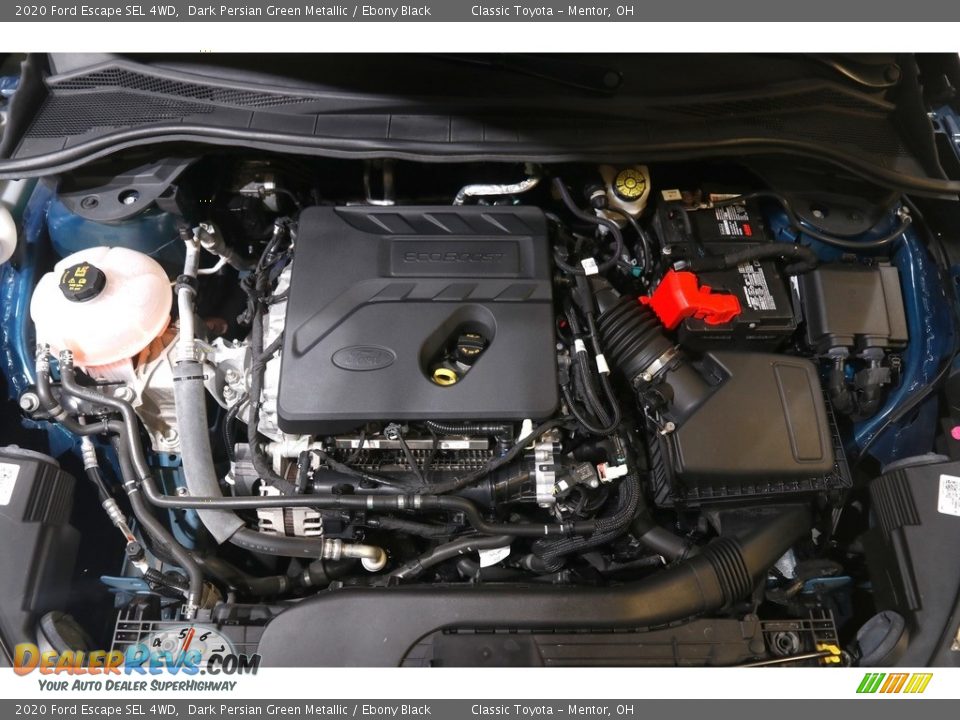 2020 Ford Escape SEL 4WD Dark Persian Green Metallic / Ebony Black Photo #20