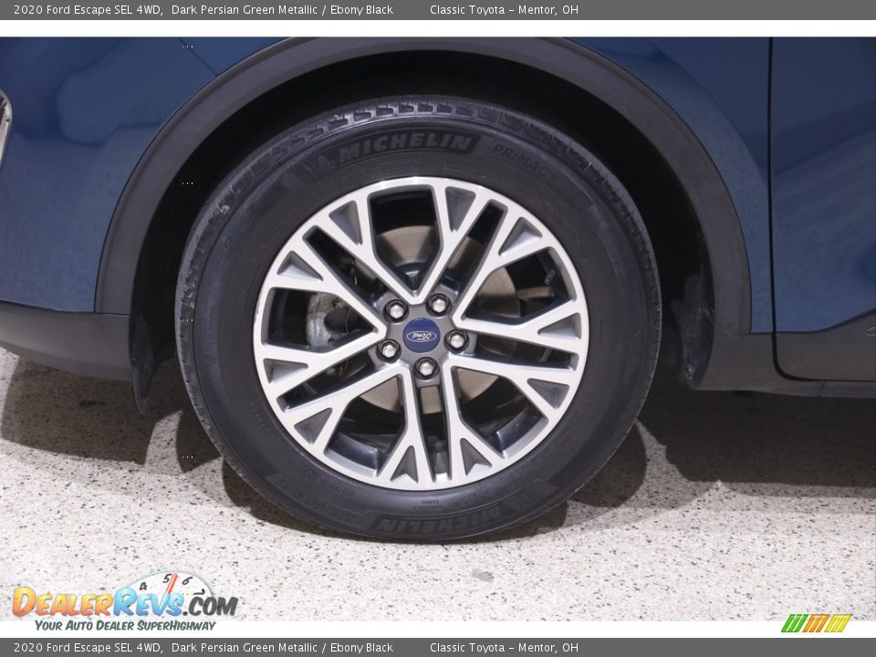 2020 Ford Escape SEL 4WD Dark Persian Green Metallic / Ebony Black Photo #21