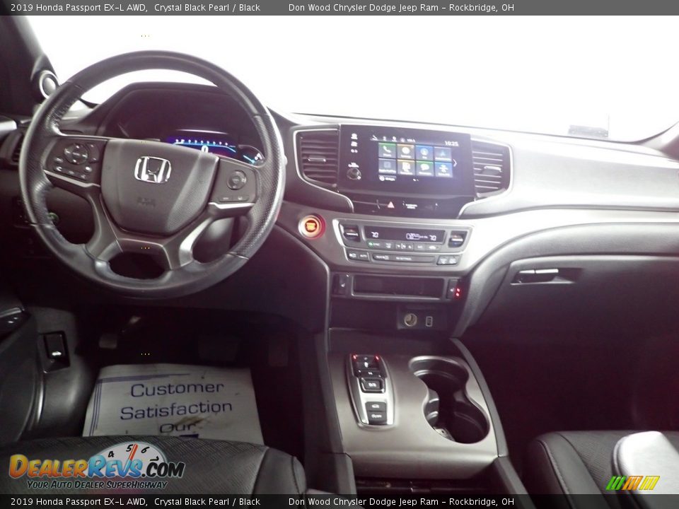 2019 Honda Passport EX-L AWD Crystal Black Pearl / Black Photo #25