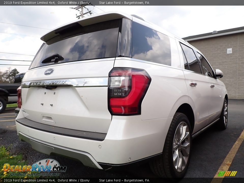 2019 Ford Expedition Limited 4x4 Oxford White / Ebony Photo #4