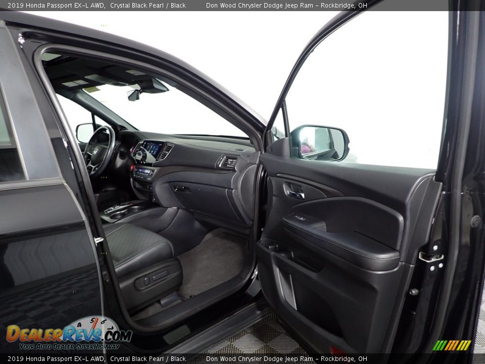 2019 Honda Passport EX-L AWD Crystal Black Pearl / Black Photo #26