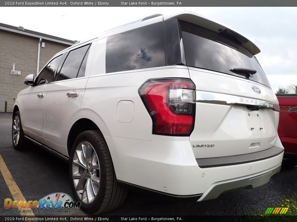 2019 Ford Expedition Limited 4x4 Oxford White / Ebony Photo #5
