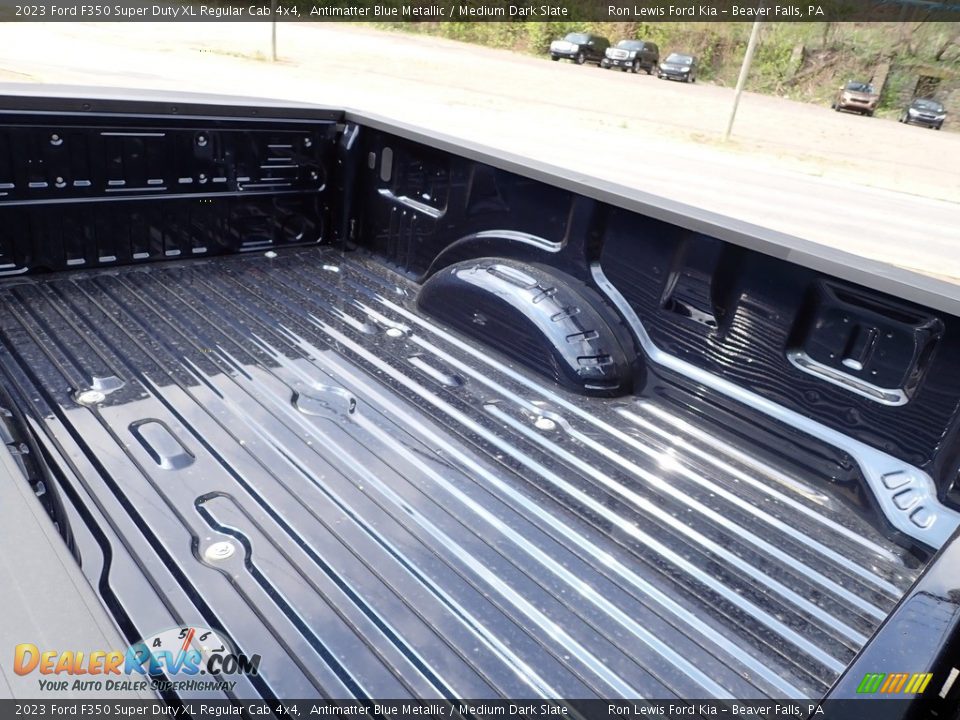 2023 Ford F350 Super Duty XL Regular Cab 4x4 Antimatter Blue Metallic / Medium Dark Slate Photo #10