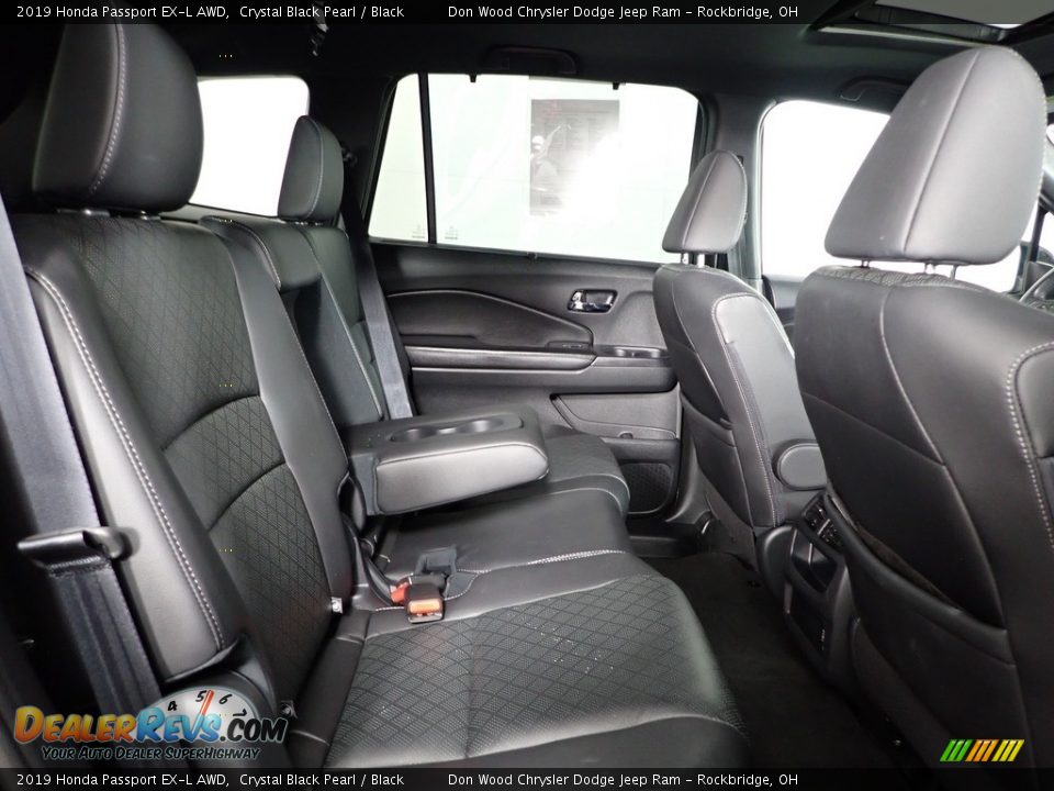 2019 Honda Passport EX-L AWD Crystal Black Pearl / Black Photo #29