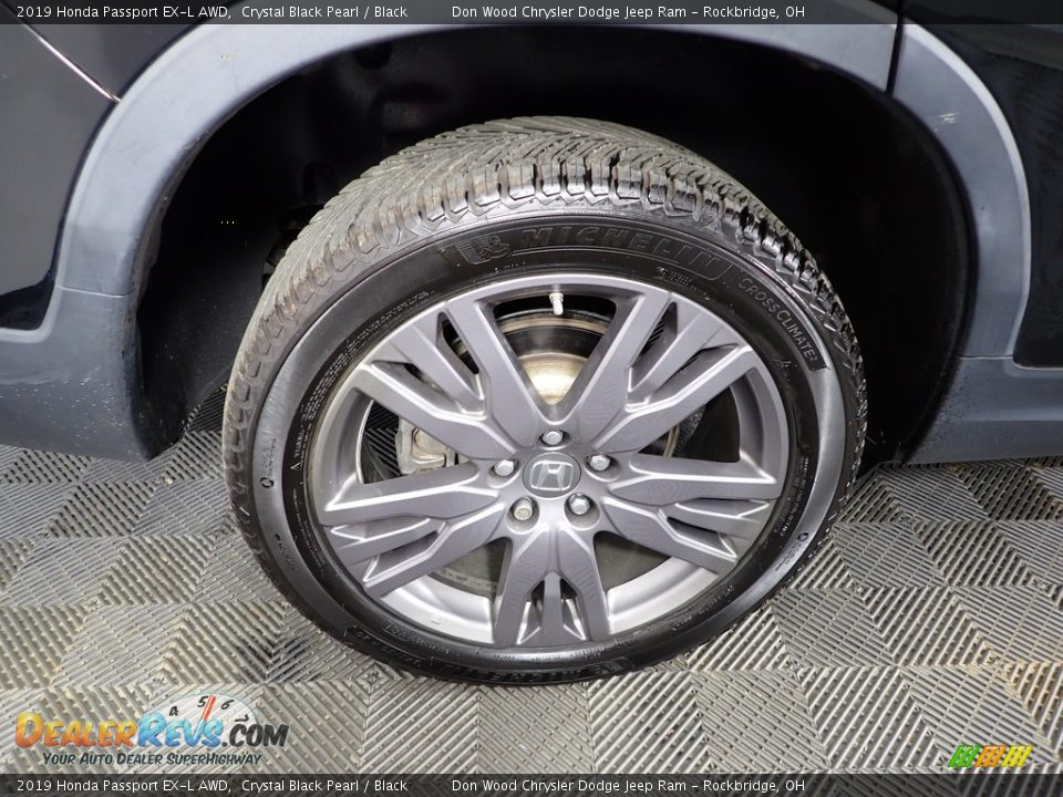 2019 Honda Passport EX-L AWD Crystal Black Pearl / Black Photo #30