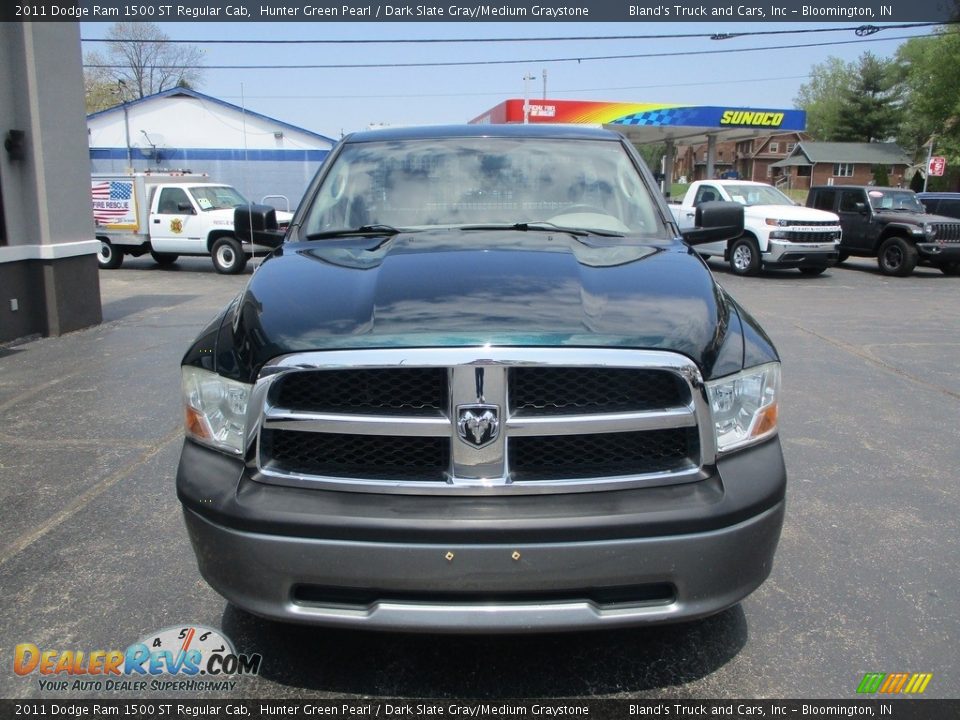 2011 Dodge Ram 1500 ST Regular Cab Hunter Green Pearl / Dark Slate Gray/Medium Graystone Photo #16