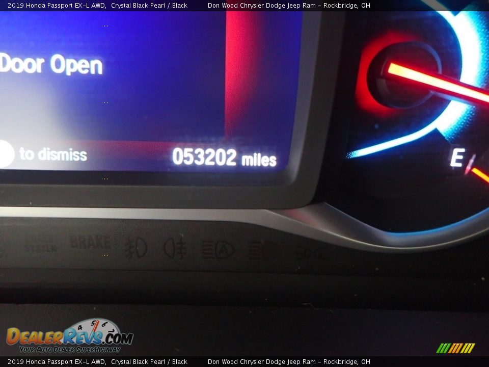 2019 Honda Passport EX-L AWD Crystal Black Pearl / Black Photo #31