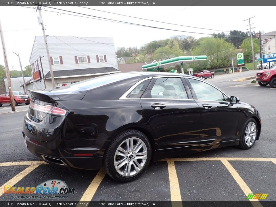 Black Velvet 2016 Lincoln MKZ 2.0 AWD Photo #4